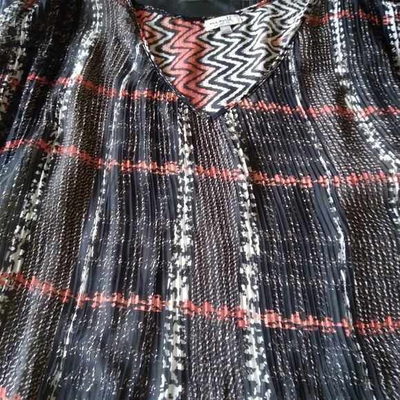 ONE WORLD Plaid tunic XL - Picture 4 of 7